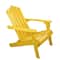 36" Classic Folding Wooden Adirondack Chair